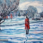 Winter of Discontent (30"x24")Available, Contact Artist
