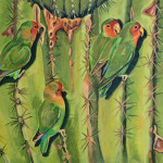Cage Free(30" x 15"")Available Contact Artist